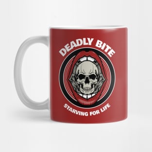 Deadly Bite Starving For Life Mug